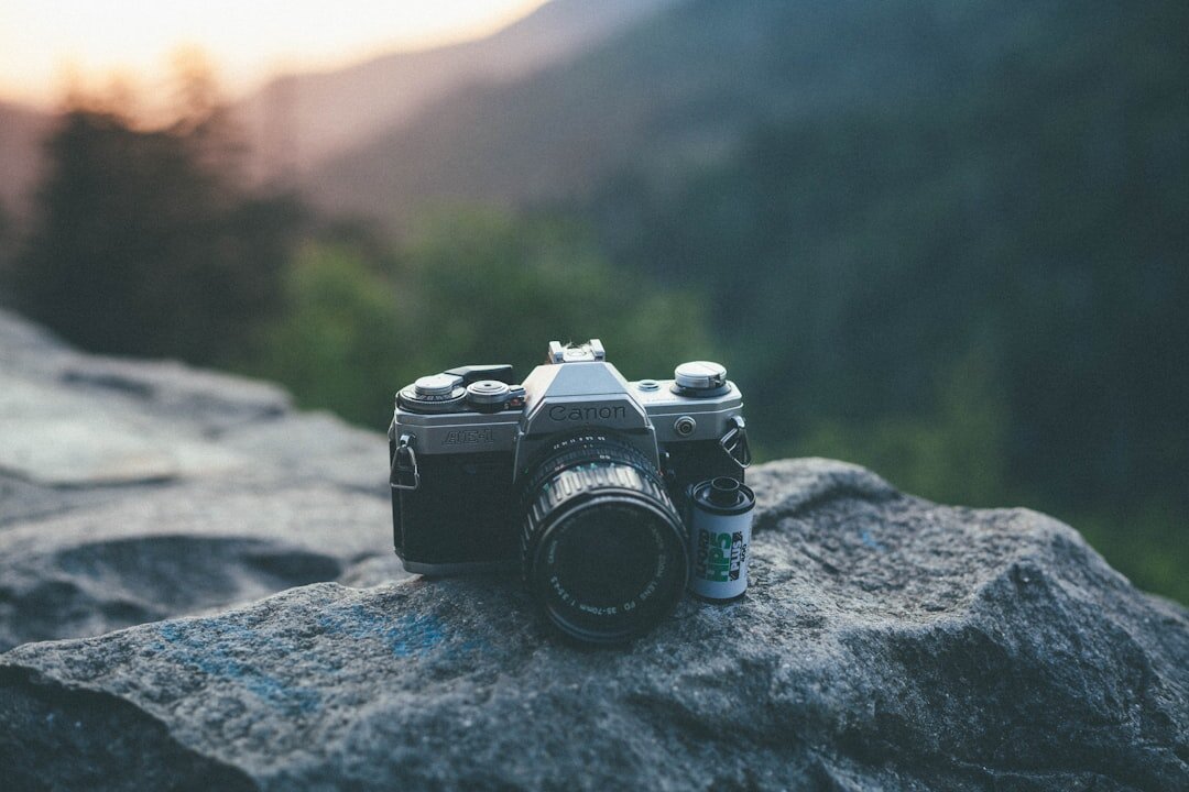filming equipment in nature