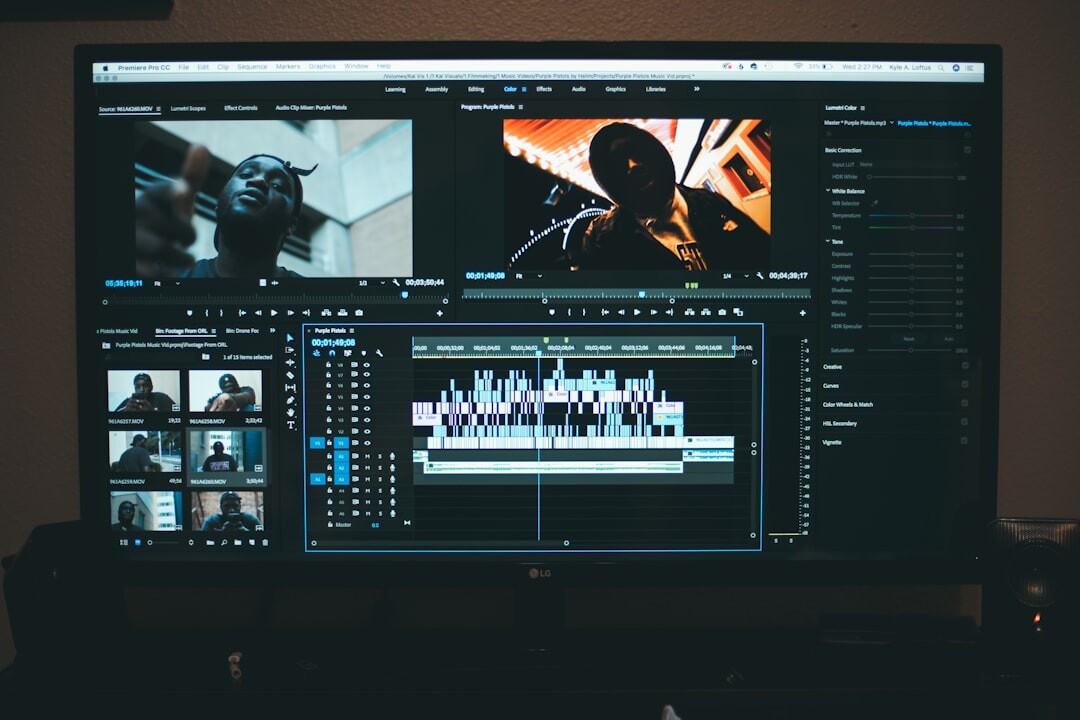 free video editing software screen